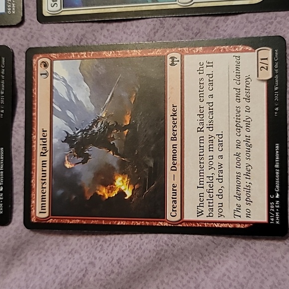 Set of 4 Magic The Gathering (MTG) Creature Misc. Humanoid Trading Cards - Picture 4 of 6